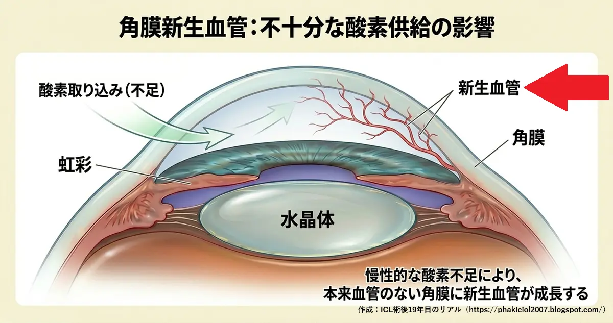 角膜新生血管|ICL術後19年目のリアル